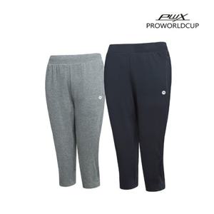 여성 트레이닝 7부 팬츠 Q223-5621-22