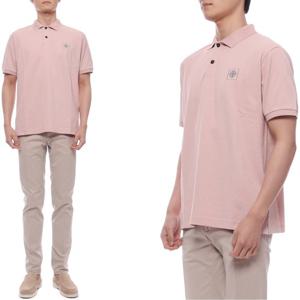 [스톤아일랜드] 25SS 남성 로고 패치 폴로 반팔티셔츠 (K1S15220002R S0039 V0082 25S)
