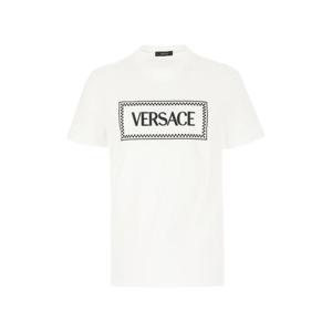 베르사체 반팔 티셔츠 10116941A08584 1W000 OPTICAL WHITE