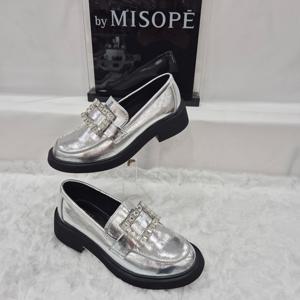 [미소페]By미소페 여성 보석 장식 포인트 로퍼 112HH419ST009 SI