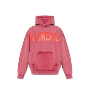 발렌시아가 테이프 타입 찢어진 포켓 후드티 744441TSVJ9 5003 TP936781084