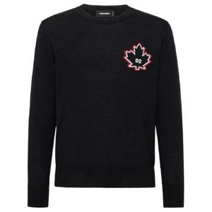 25 FW 디스퀘어드2 D2 리프 인타르시아 스웨터 S74HA1528D13086 TP432320559