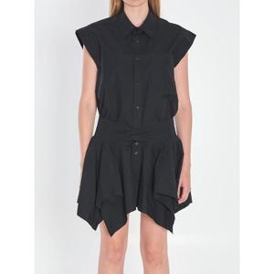 알렉산더 왕 미디 원피스 4WC3256786 BLACK