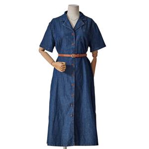 [포커스]셔츠카라 청 원피스_FM5C3OP3147