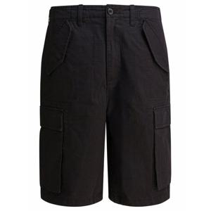 [STUSSY] 라프리마 남성 카고 반바지 인 립스탑 112338 0001 블랙 /3