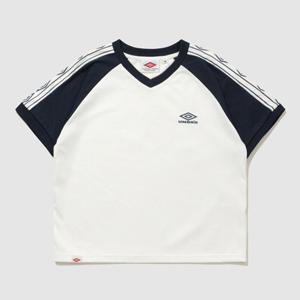 [엄브로] HBL OG 사이드다이아 우먼스 브이넥 반팔 티셔츠 UQ322CRS81 SCW