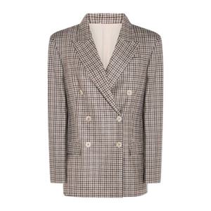 브루넬로쿠치넬리 더블브레스트 울 블레이저 MG5237050P C001