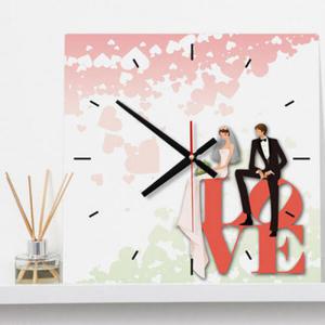 아트박스/꾸밈 ip593-결혼축하합니다_인테리어벽시계