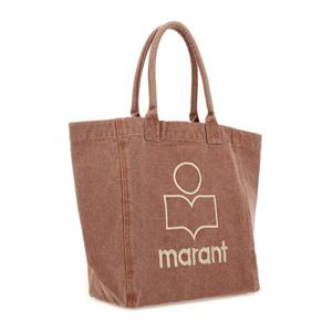 이자벨마랑 그레이 코튼 토트백 PM0001FA A1X19M11LR