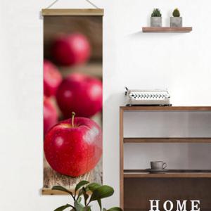 아트박스/꾸밈 cd895-우드스크롤_40CmX120Cm-빛좋은빨간사과