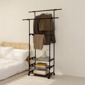 아트박스/아도라하우스 이동식 선반형 행거 3단