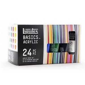 아트박스/오피스큐 리퀴텍스 베이직아크릴물감세트 24색