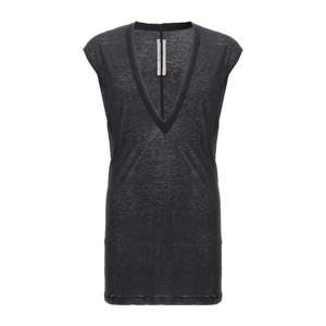 릭오웬스 딥 브이넥 반투명 티셔츠 RU02E1157UC 09