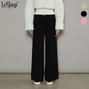 [르샵]페이크 포켓 와이드 니트 팬츠 (BOBPT014A)