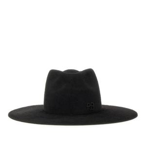 루슬란바진스키 로고 와이드 브림 페도라 햇 FDR033PF25 10F WR