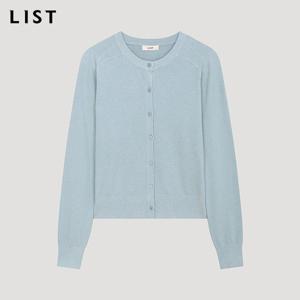 [리스트] 베이직 라운드넥 가디건_TSKCDP72510_LL