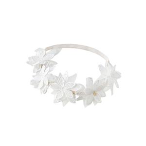 [밍크뮤]SC(아이보리)샤를뮤플라워 헤어밴드 (35A1187002)신생아 백일 돌잔치 머리핀 장신구 A