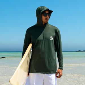 퀵실버 남성 후드 래쉬가드 QS1090GMT