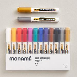 아트박스/호사문구 [모나미] 프로 페인트마카 12색