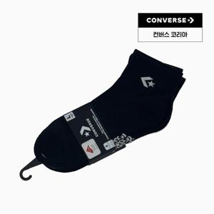 [컨버스공식] 3PK 베이직 삭스 블랙 UC0570-023