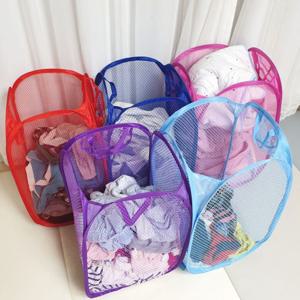 빨래바구니 접이식 메쉬 세탁실 바구니