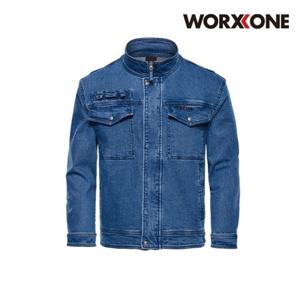 CH 웍스원 WW-JK001 데님 워크 자켓 (블루)