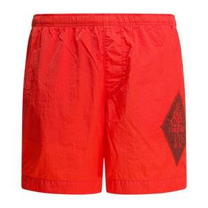 CP컴퍼니 자수 로고 패치 나일론 스윔 쇼츠 18CMBW254A 006369G