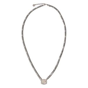 25 FW 로베르토 카발리 모노그램 더블 체인 네크리스 VRG001AM258 TP440544069