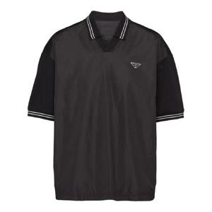 25 FW 프라다 리나일론 피케 폴로 셔츠 UJN895SOOO1YR5 TP440914846