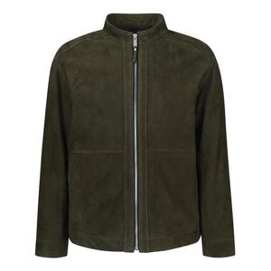 [파렌]파렌하이트 24F/W 카키 고우트 스웨이드 가죽 자켓 FJGDH9302