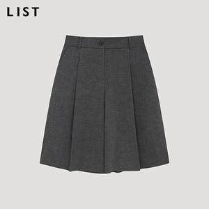 [리스트] 울 원턱 버뮤다 하프 팬츠_TWWSPP72010_MG