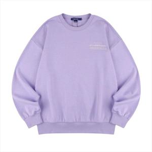 [클라이드]공용 레터링 기본 라운드 맨투맨 FNATS121U