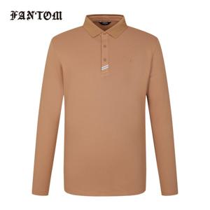 [팬텀] 남성 테잎 포인트 베이직 기모 긴팔티셔츠 211E3TO802_BR