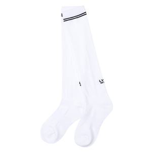 [링스본사] [25FW] 여성 심플 배색 로고 니삭스 L21E3SC351_WH