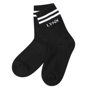 [링스본사] [25FW] 여성 띠배색 중목 양말 L21E3SC252_BK