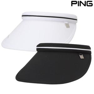 PBS 여성 배색 테잎 썬바이저 121E3CP051