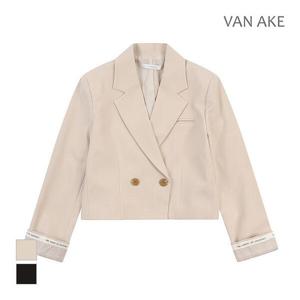 [반에이크][반에이크] 크롭 투버튼 자켓_VB34JKQ302Z (P00359048
