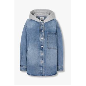 [톰보이]후드 데님 셔켓9175313972