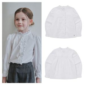 빈 BEEN BZ54BL01WT 화이트 프릴 블라우스PG