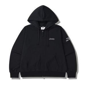 [지프] 프리 스피릿 서핑로고 후드집업 (JQ3TZU099BK)