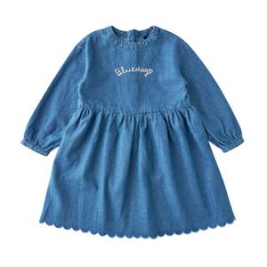 DM 레터링데님원피스 25A15-401-51