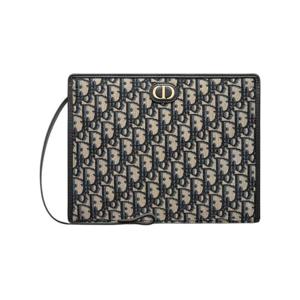 디올 30 MONTAIGNE 미디엄 파우치 블루 S2107UT