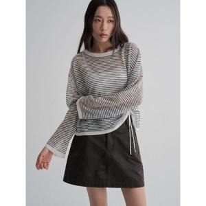 (125851MB20) [에잇세컨즈] 스트라이프 풀오버  아이보리