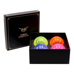 이프플라잉 4-레이어 파크골프공 4구 선물세트 파크볼