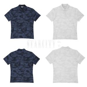 볼빅 남성 골프 카모플라주 패턴 반팔 티셔츠 VMTSP802