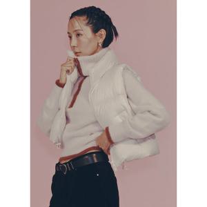 [플랙진]여성 집업 부클 니트 (PWTH4NTL54W)