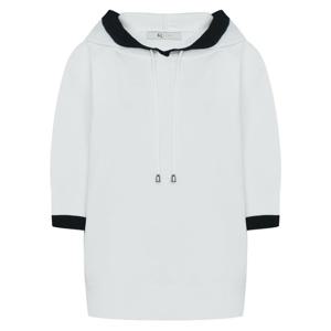 [TAG 113000원][케이엘바이린] 후드 배색 반소매 풀오버 KKPOPD0400