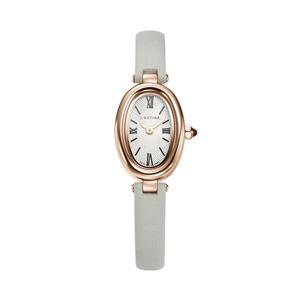 [제이에스티나] VERONA OVAL 가죽시계 - 베이지 (JWT2LE5BF501RGBE0)