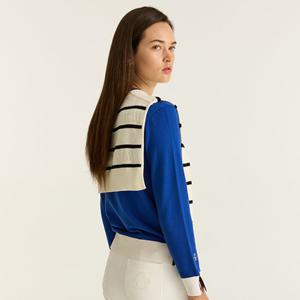 여성 레이어링 숄 가디건 화이트(MQ322LWM92)