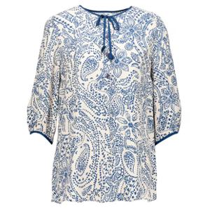 [벨리시앙]페이즐리 패턴 인견 블라우스 BL3314